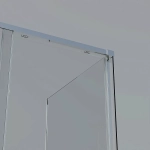 Душевой уголок Vincea Soft 2 120х90 VSR-3SO29012CL стекло прозрачное/профиль хром