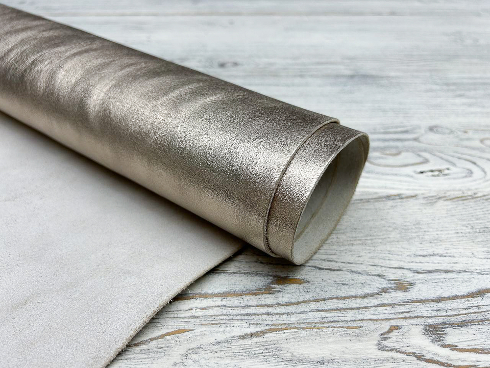 Paradigma Laminato Beige Gold (1,3-1,5 мм) цв. Золото, натуральная кожа