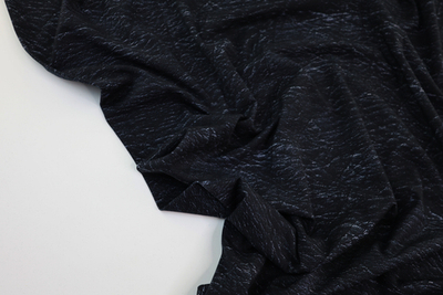 ЧЕРНАЯ КОЖА - Кулирка с лайкрой, компакт пенье (ДЖ69 Маша)