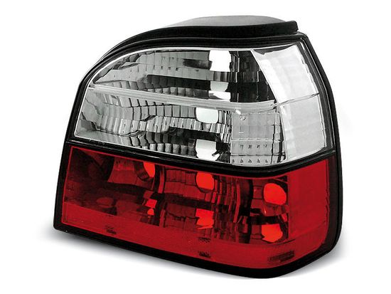 Задние фонари VW Golf 3 red white