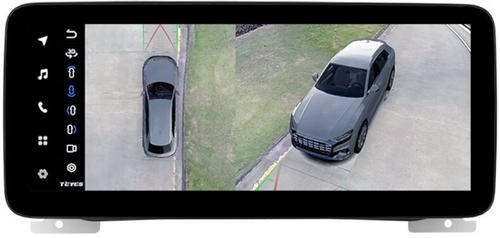 Магнитола для Range Rover Evoque 1 2011-2018 (ШГУ Bose) - Teyes LUX ONE 360 монитор 12.3" 2K QLED на Android 10, Быстрая, CarPlay, 4G SIM-слот, 4 камеры в комплекте