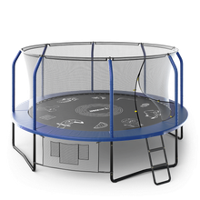 Батут UNIX Line SUPREME GAME 14 ft (Blue)
