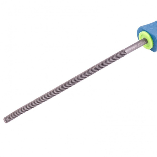 16124 Напильник, 150 мм, круглый, двухкомпонентная рукоятка, №2 Сибртех