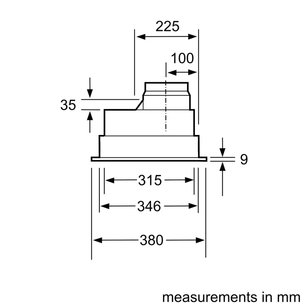 Вытяжка Bosch DHL755BL