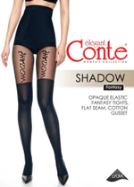 CONTE SHADOW Колготки женские с имитацией гольфинов
