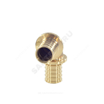 Угольник для PE-X труб аксиальный бронза Дн 16х90гр RAUTITAN PLATINUM RX Rehau 13777011001