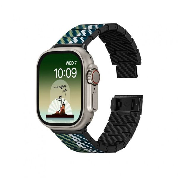 Браслет PITAKA Carbon Fiber Watch Band для Apple Watch Дикий | Wind
