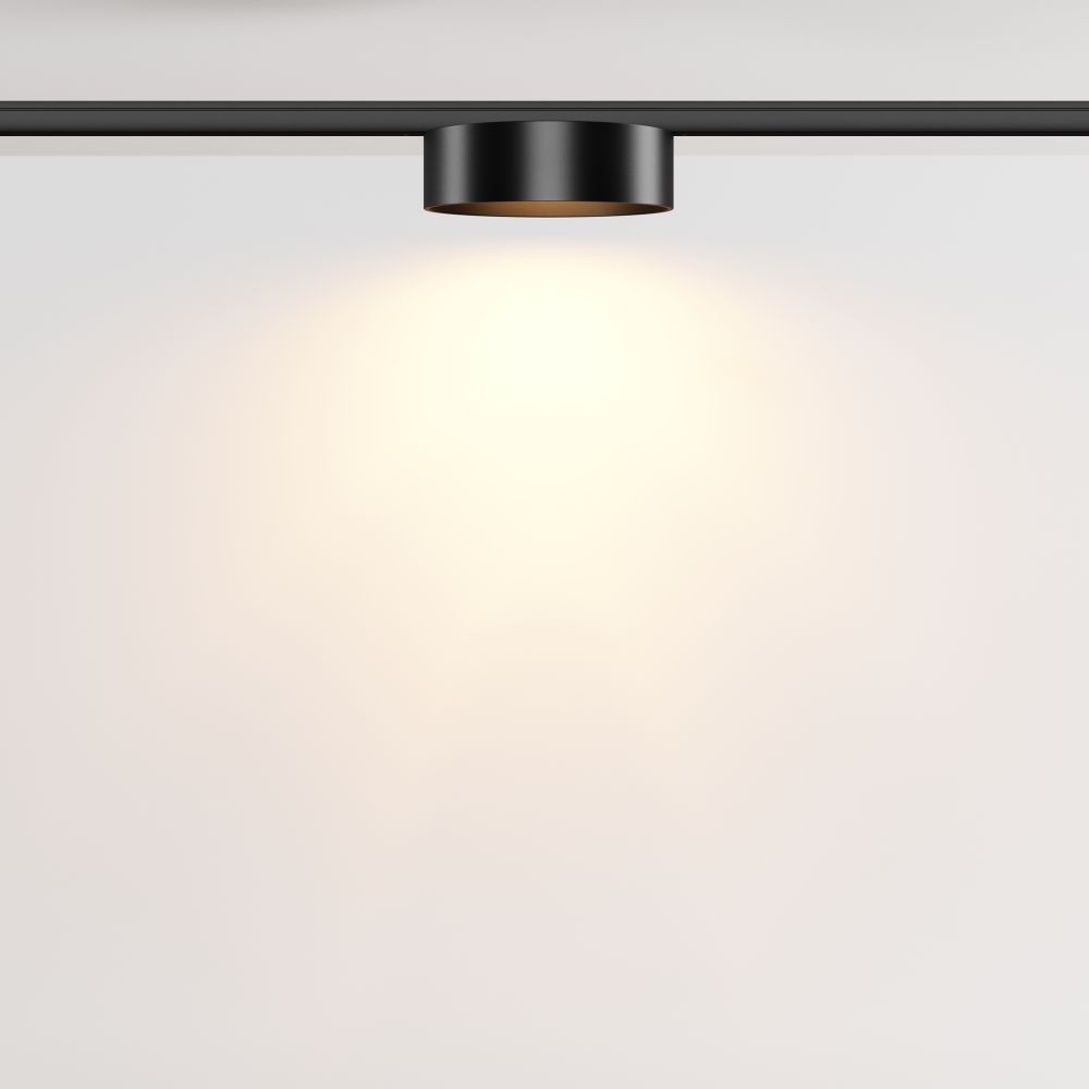Трековый магнитный светодиодный светильник Maytoni Levity   TR189-1-12W2.7K-B