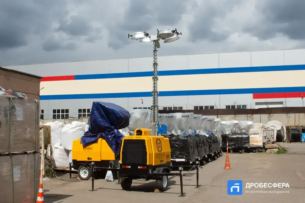 Осветительная мачта LT41000 9 метров с дизелем Laidong