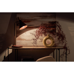 Лампа настольная thor, D21х58 см, сливовая