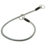 V.I.PET Ошейник-удавка с 2-я кольцами круглый 6 мм, 45 см