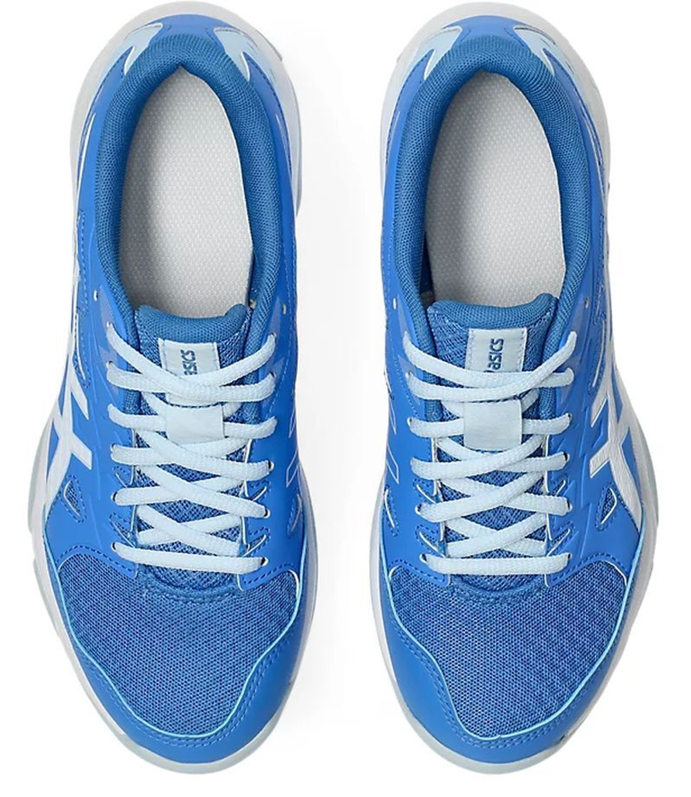 Женские кроссовки для бадминтона/сквоша Asics Gel-Rocket 11 - blue coast/white