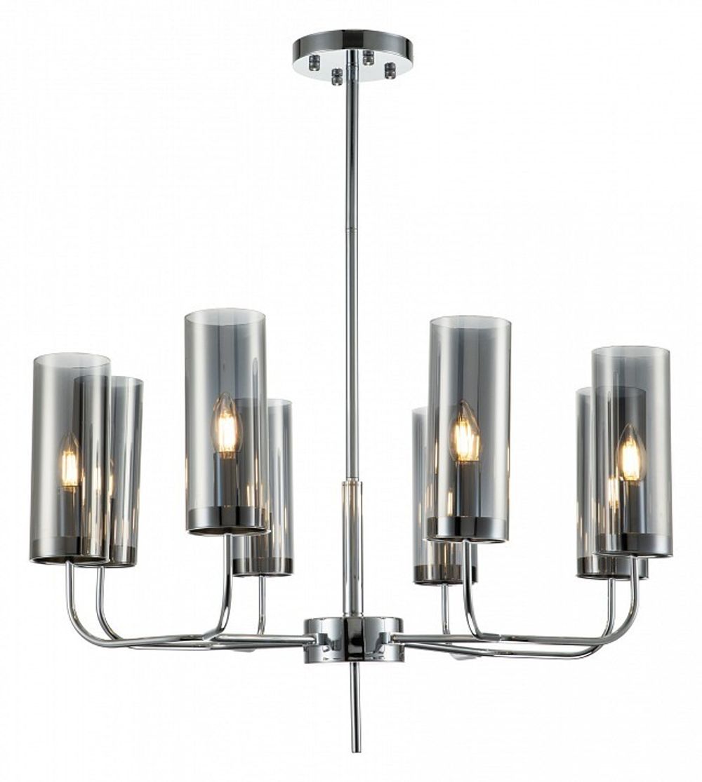 Люстра на штанге Indigo Balletto 13014/8R Chrome