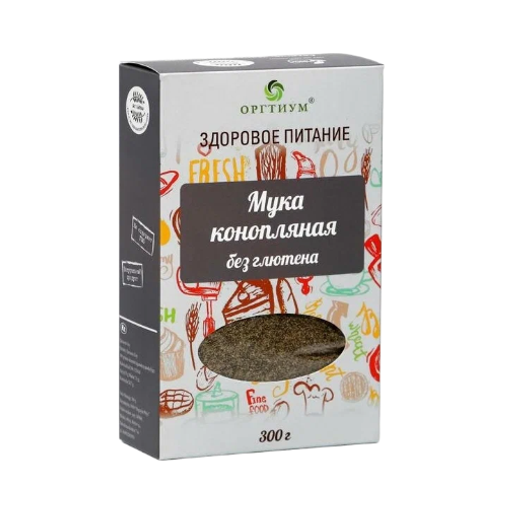 Мука конопляная Оргтиум 300 гр