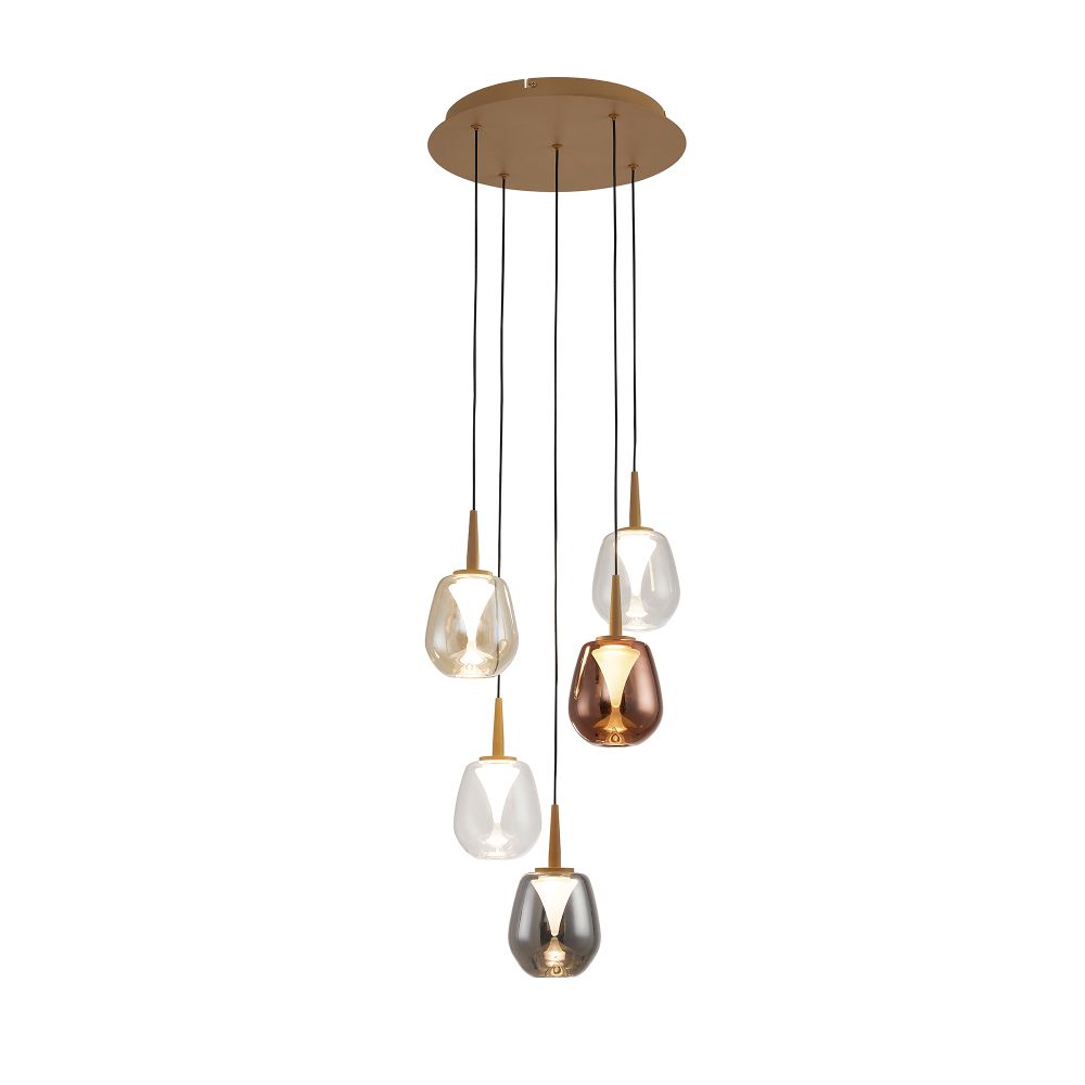 8932+5PL (8942-8945) Люстра подвесная ANDROMEDA