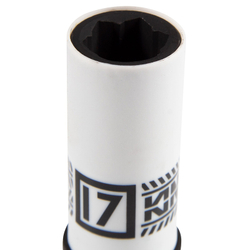 KING TONY (9BW4501) Головка для секретных болтов MB ударная 1/2", 17 мм