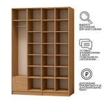 Шкаф-купе Джованна Венге Цаво 3354/ Белый 101  240*60*220