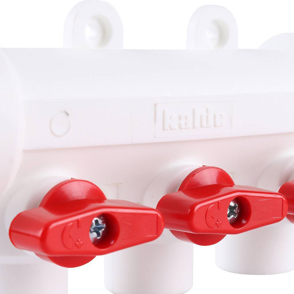 Коллекторы без воздухоотводчика KALDE 3 вых/красный