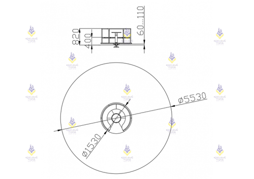 Карусель «Круг» тип-2