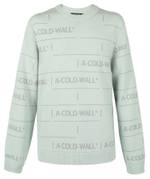 A-COLD-WALL ДЖЕМПЕР CHAIN JACQUARD СЕРЫЙ