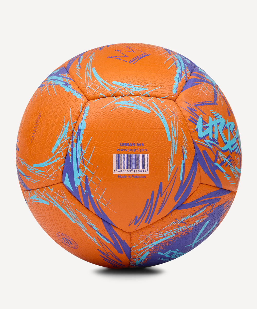 Мяч футбольный JÖGEL Urban №5, оранжевый