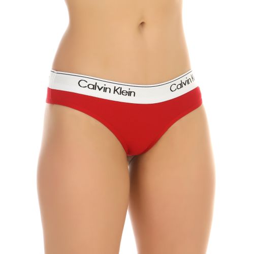 Набор женских трусов тонгов 5 в 1 (серый. красный, черный, розовый, белый) Calvin Klein Women 5-pack