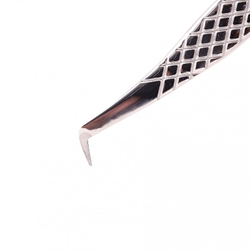 Пинцет Diamond G Silver топорик 5мм Be Happy