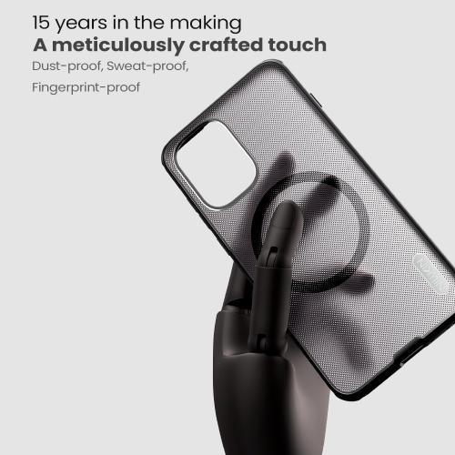 Чехол с круглым магнитом для OnePlus 15R и Ace 6, 6T, серия Super Frosted Shield Pro Magnetic (Clear version) от Nillkin