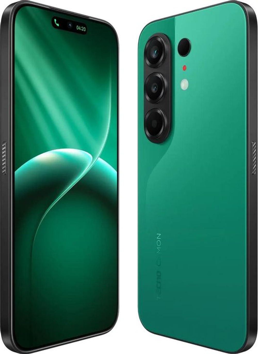 6.78" Смартфон TECNO Camon 50 8/256Gb,  NFC,  AMOLED,  144Гц,  6500мAч,  зеленый