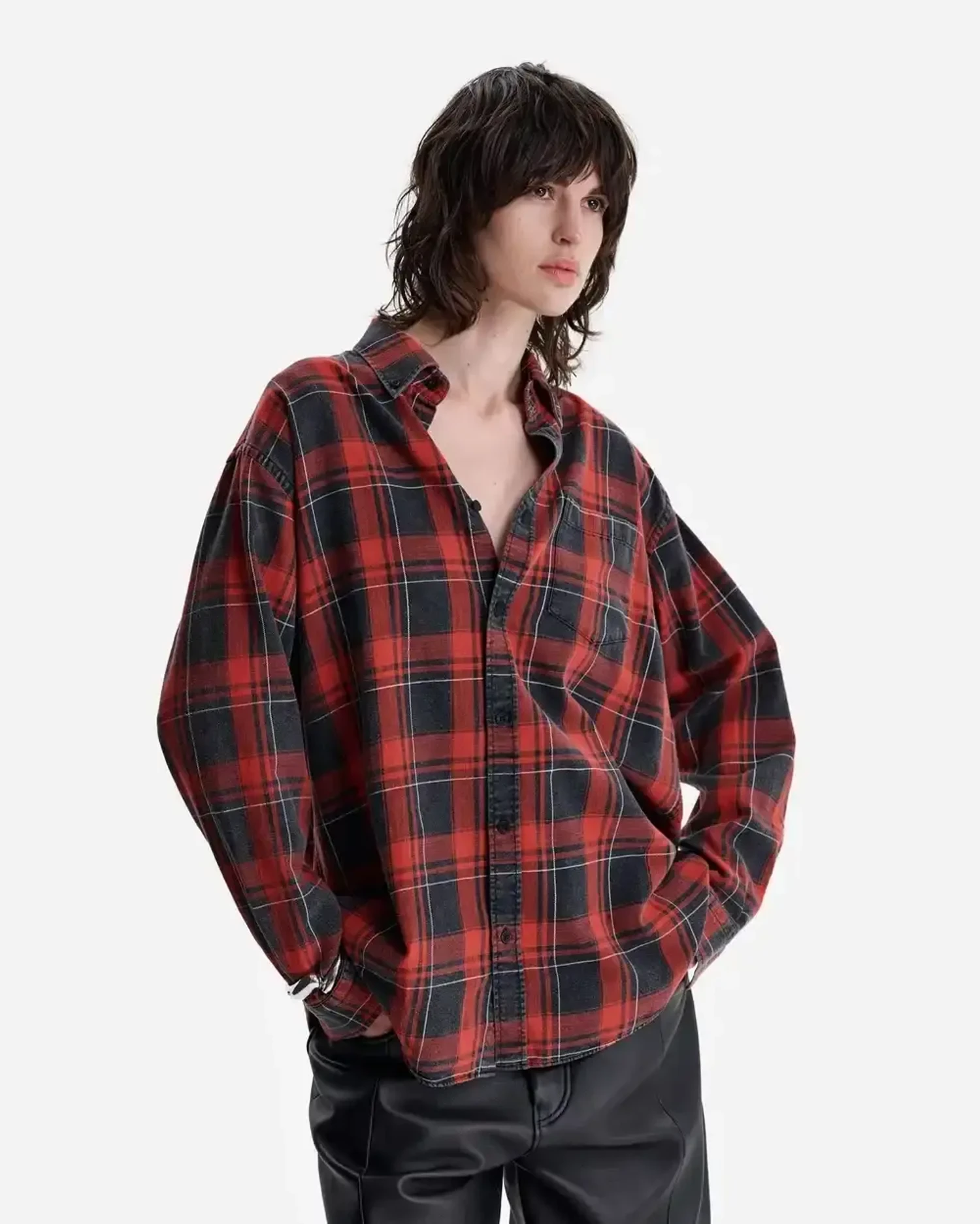 Рубашка в клетку