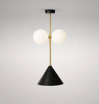 Подвес Atelier Areti  Axis Cone and Globes (metal)