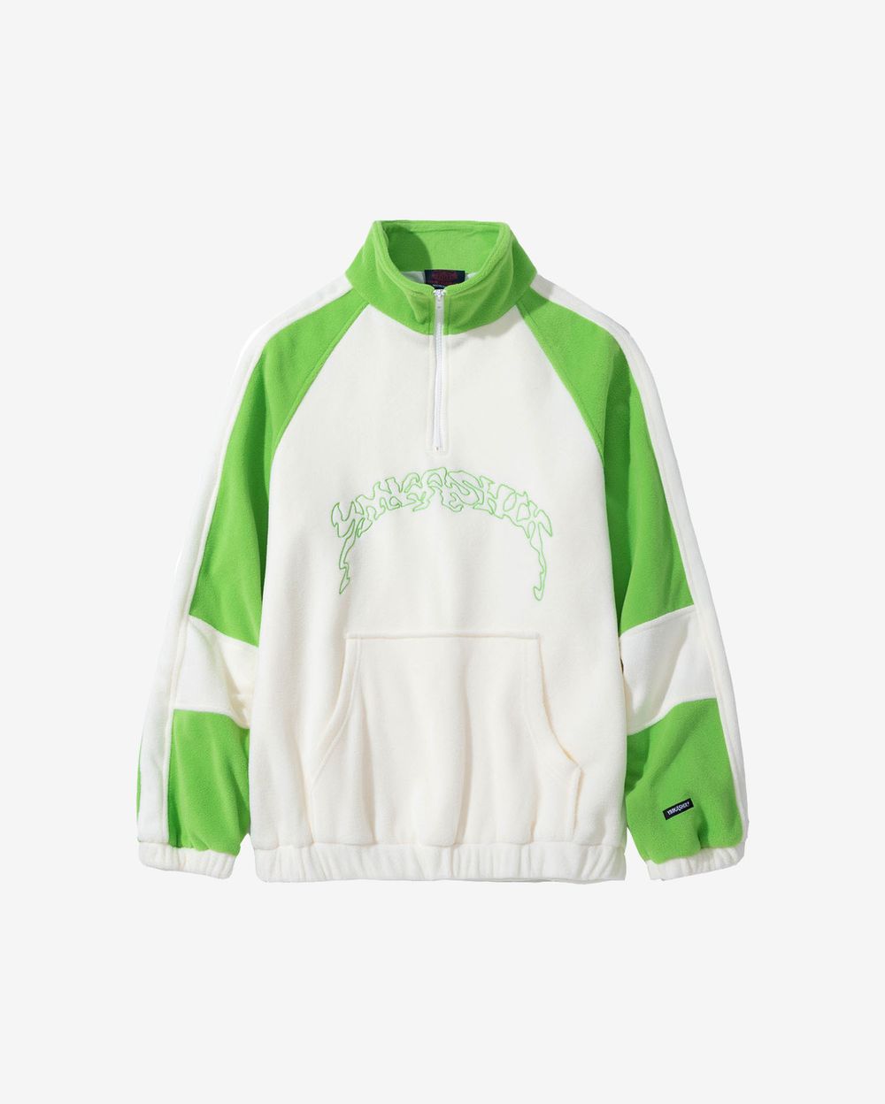 Толстовка YMKASHIX Turbo fleece лаймовый / белый