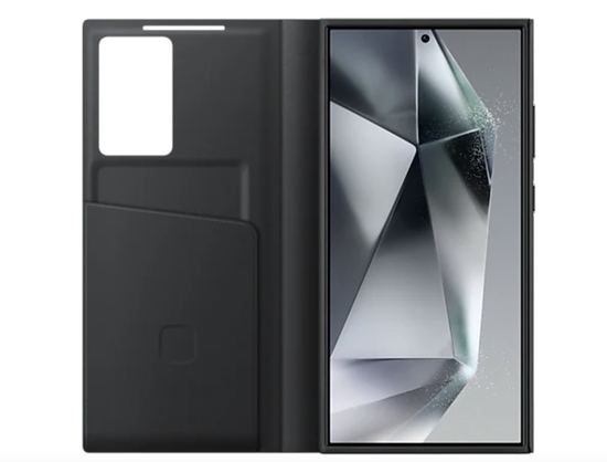 Чехол Книжка Smart View Wallet Case S24 Ultra( Черный)