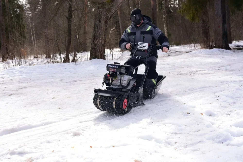 Мотобуксировщик БУРЛАК-М Немо 6.5 л.с.