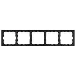 Рамка пластиковая FRM-NOBE-SFPL-5-GR (Arlight, Серый базальт) 054230