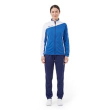 Костюм спортивный жен. MIKASA MT636/751-025-XS, р. XS, 100% полиэстер, сине-белый