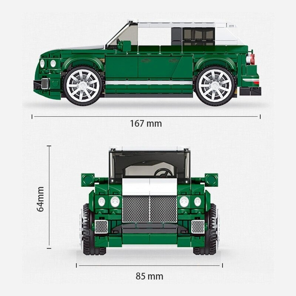 Конструктор Mould King Models 27026. Bentley Bentayga, 443 детали