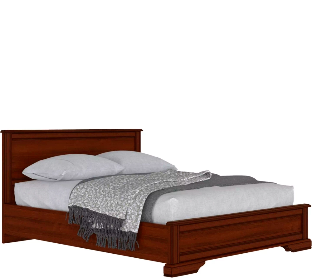 Двуспальная кровать коллекции Стилиус орех донской