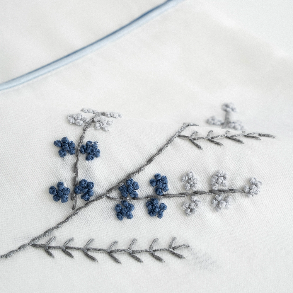 Постельное белье Organic Series | Derin Blue