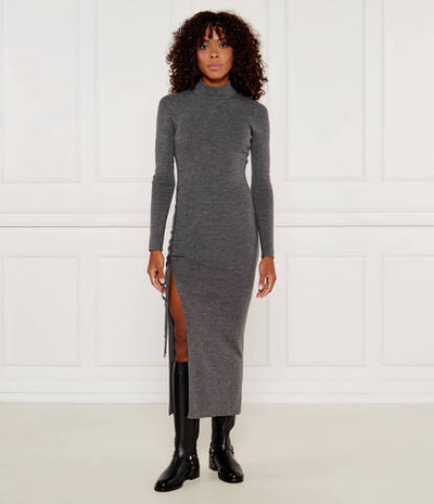Хлопковое платье Michael Kors - графитовый(MF482LZ4VR)