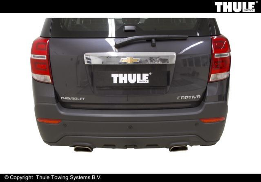 Фаркоп Brink (Thule) 575700 для Chevrolet Captiva (2006 - )(паспорт и сертификат в комплекте)(без электрики)