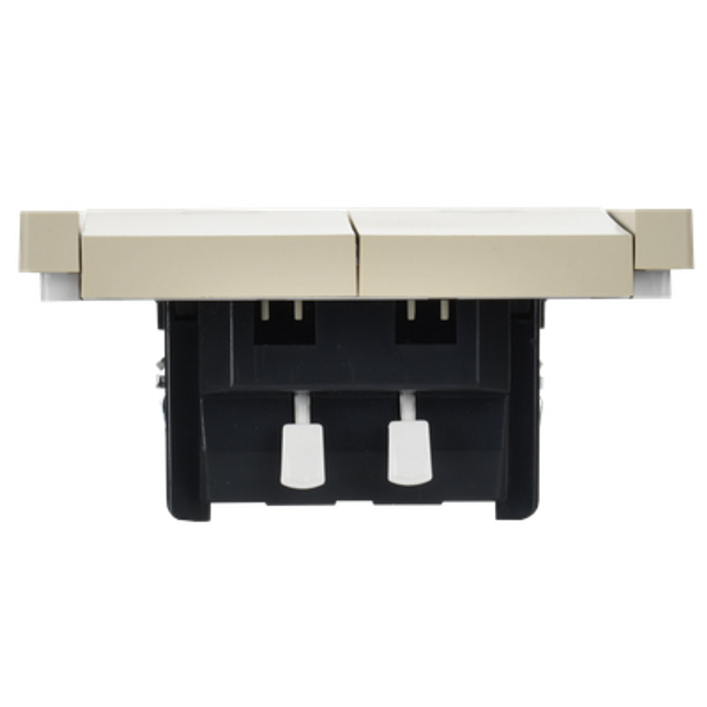 FORTE&PIANO Выключатель жалюзи 10А FP411 ваниль IEK