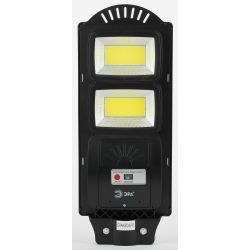 ЭРА Консольный светильник на солн. бат.,COB,40W, с датч. движ.,ПДУ,750lm, 5000К, IP65