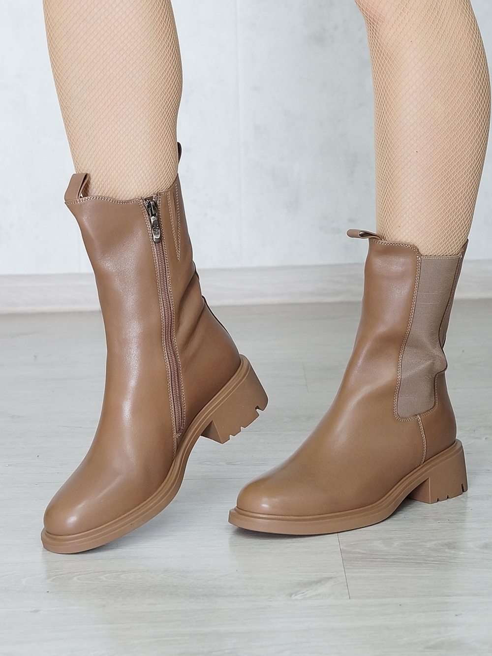 Полусапожки женские зимние