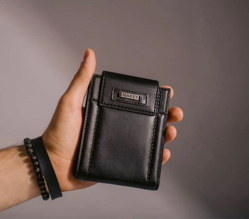 Кошелек «Boss». Цвет черный