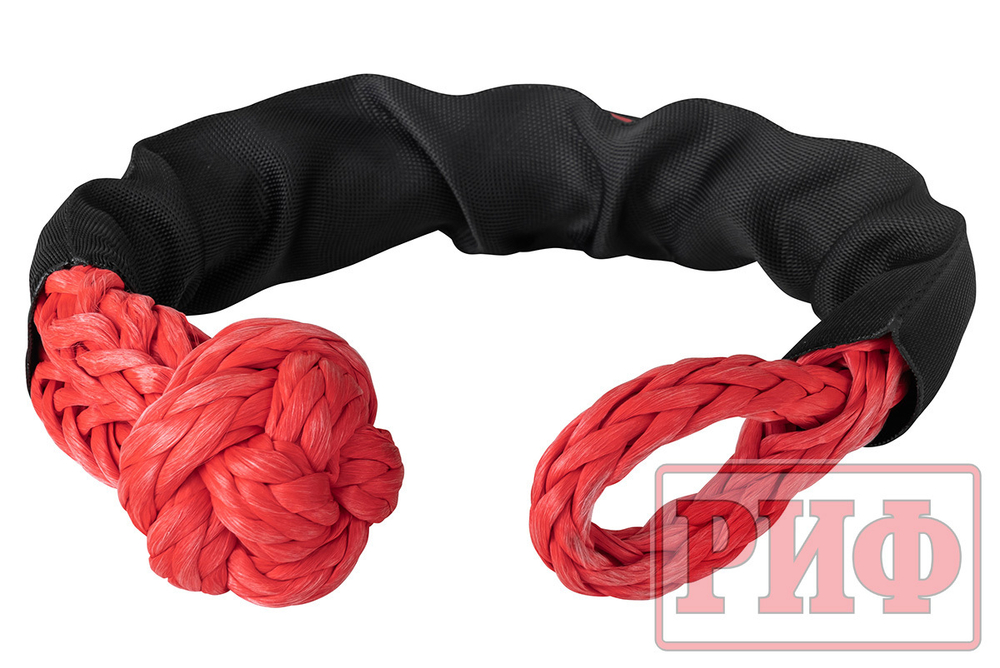 Софт-шакл 7 мм, красный, в чехле РИФ