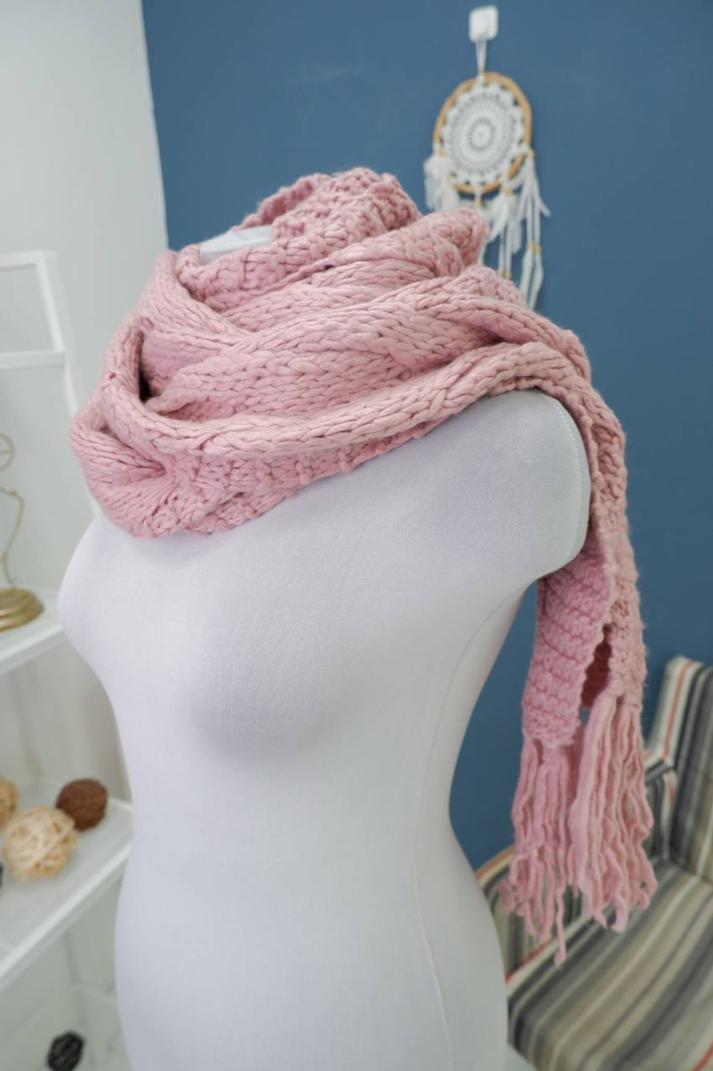 Шарф  длинный, новый