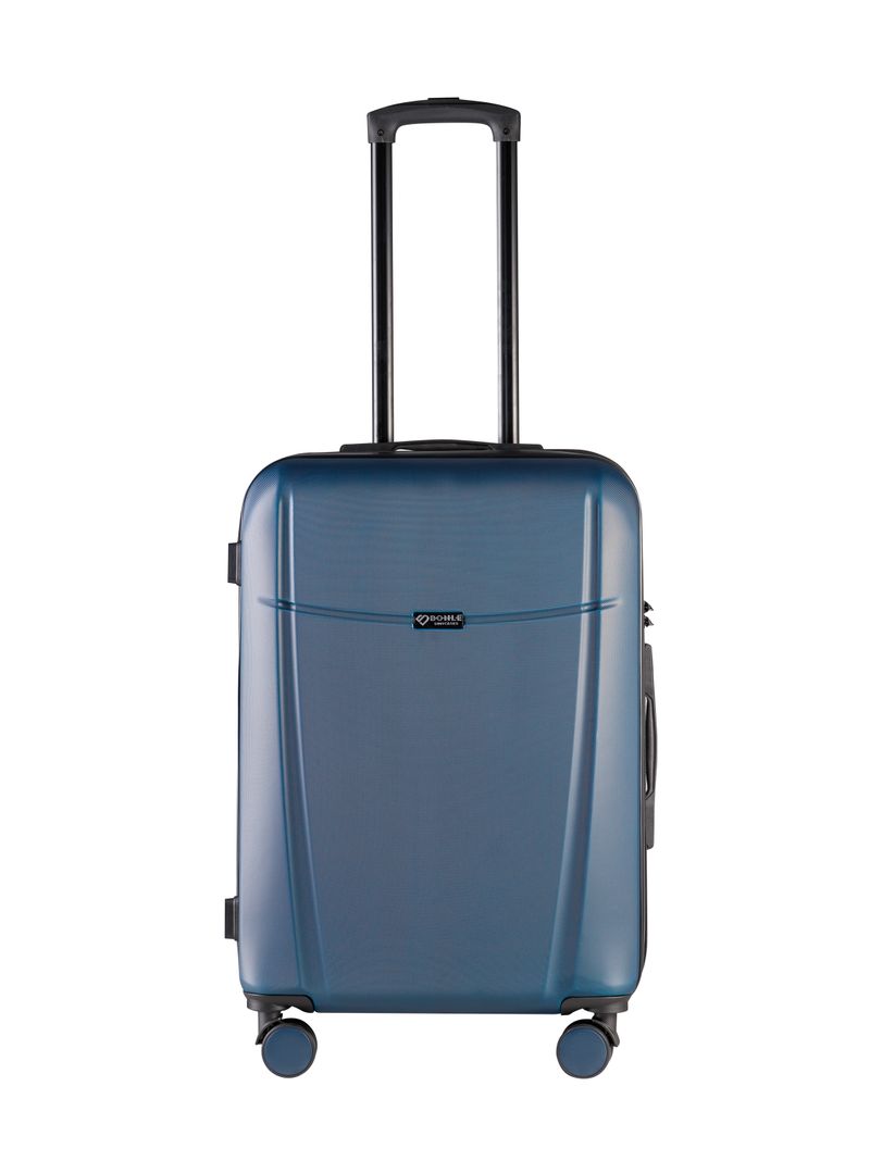 Чемодан Bonle размер М Темно-синий