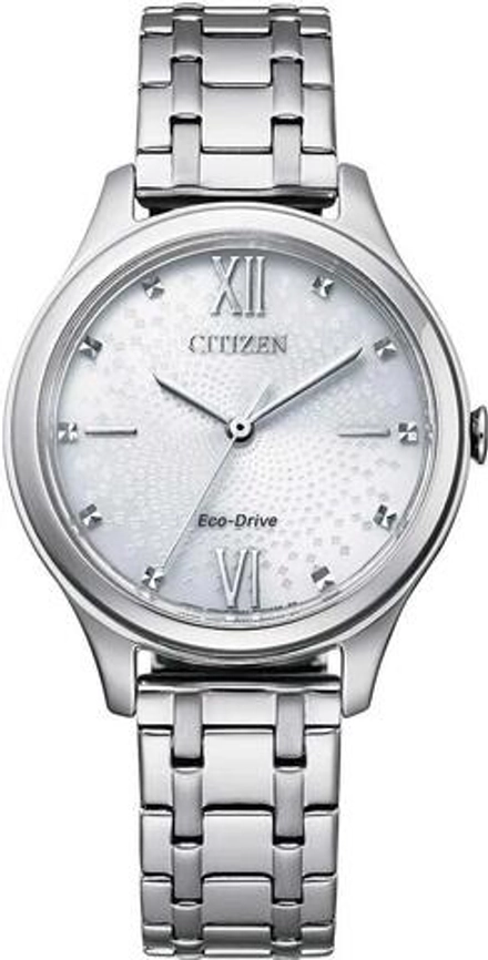 Женские японские наручные часы Citizen EM0500-73A