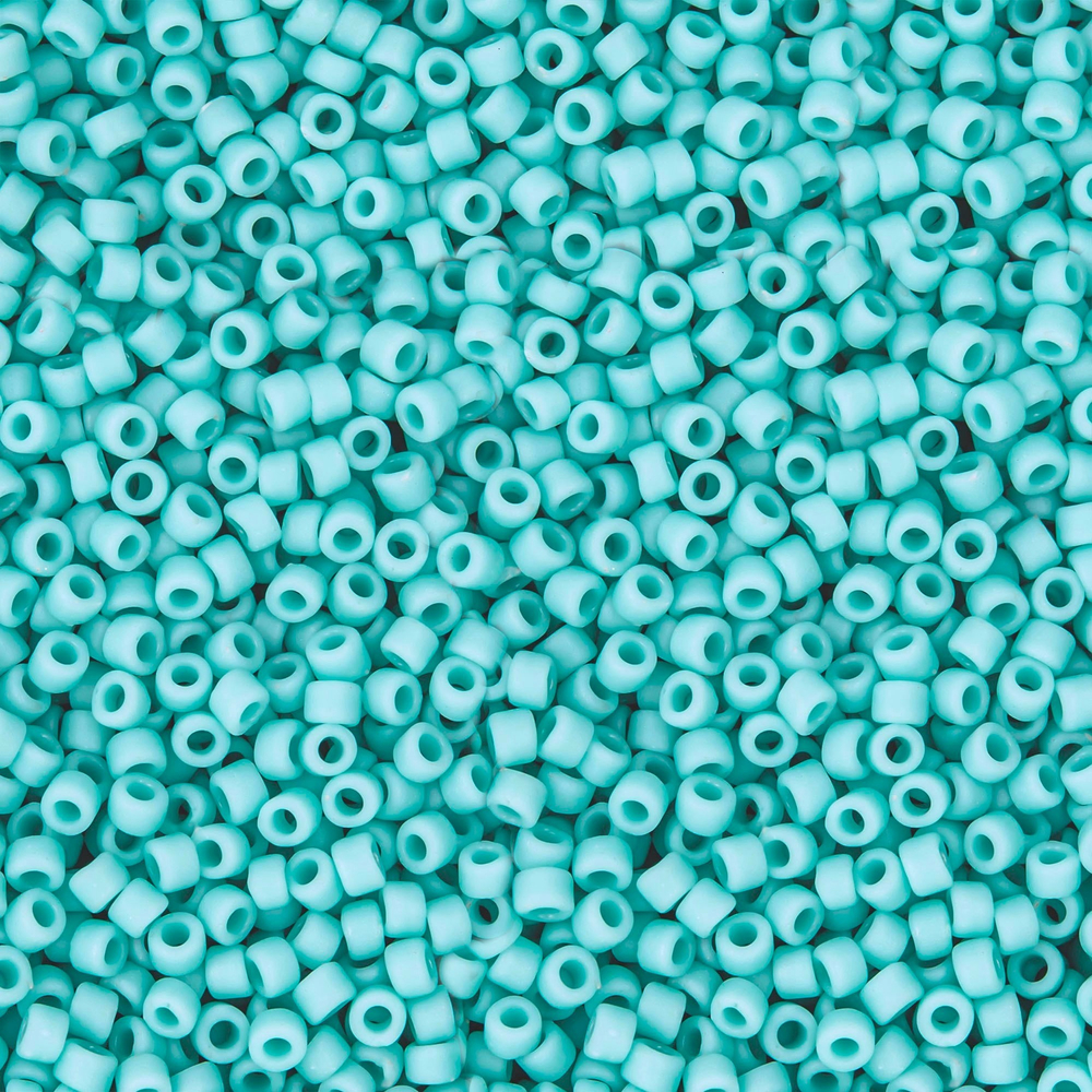 Японский бисер TOHO Round 15/0 (№55F), непрозрачный матовый